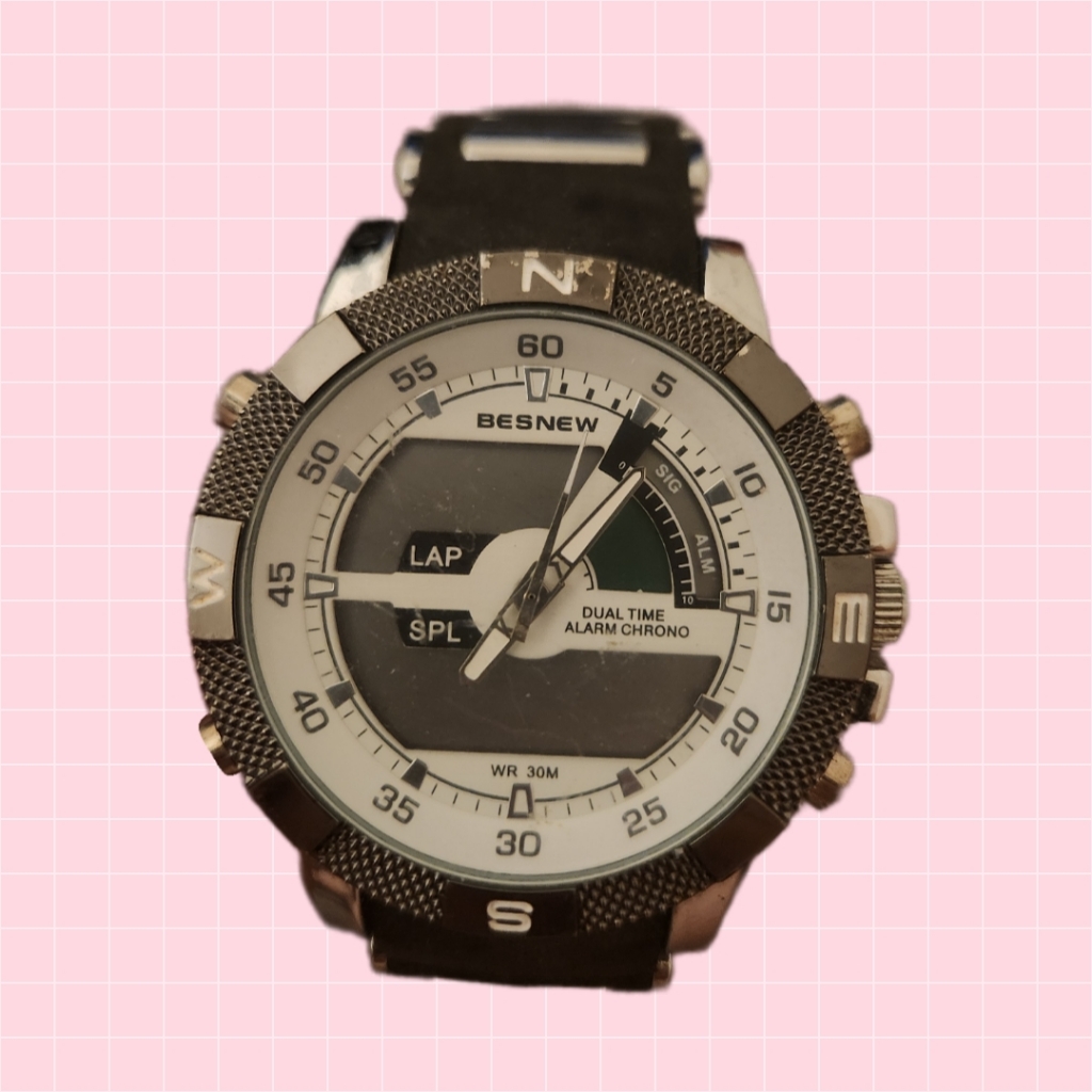 Besnew Dual Time Watch